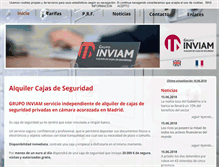 Tablet Screenshot of grupoinviam.com